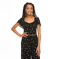 Haut avec manches évasées No Boundaries pour femmes