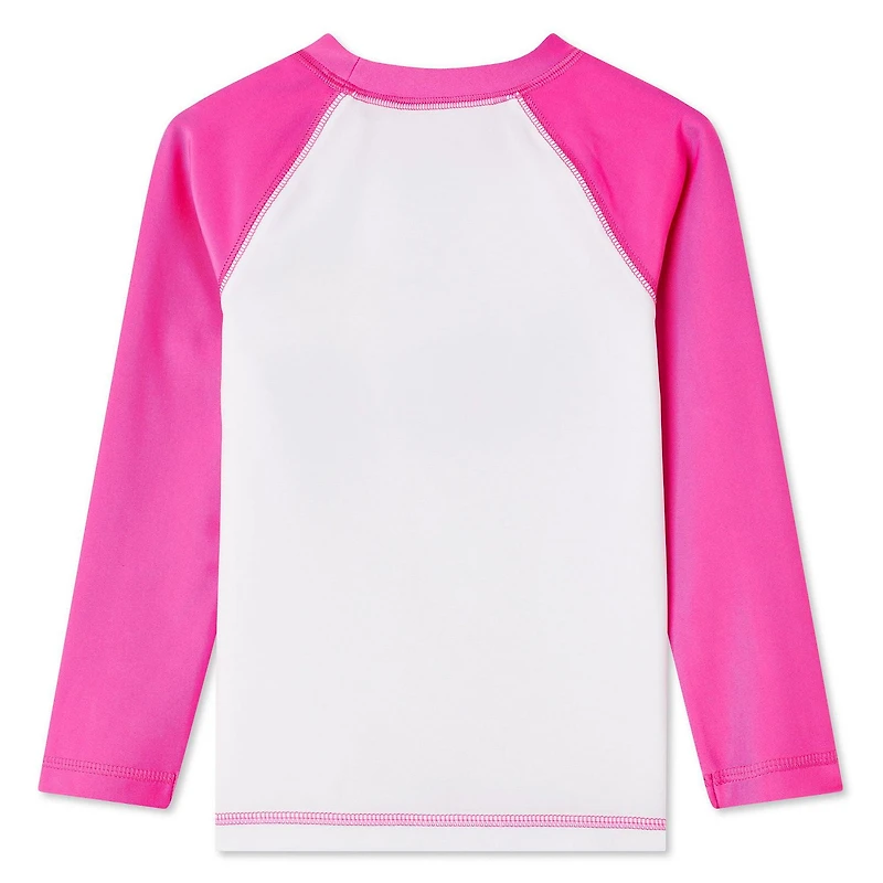 George Toddler Girls' Long Sleeve Rash Guard