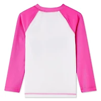 George Toddler Girls' Long Sleeve Rash Guard