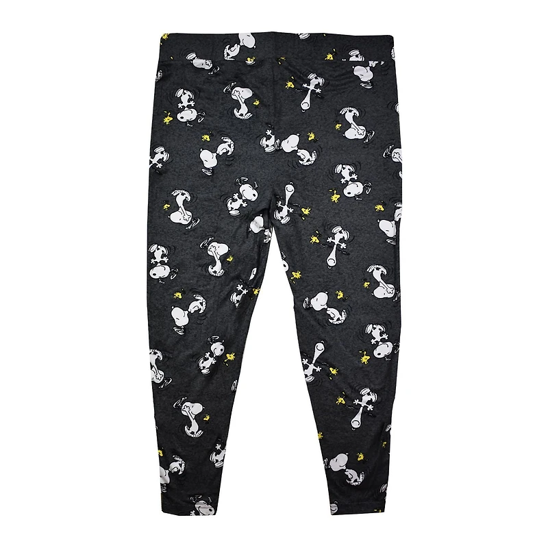 Ladies Plus Peanuts Fun Toss Legging