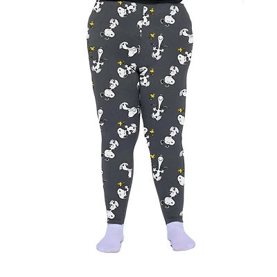 Ladies Plus Peanuts Fun Toss Legging