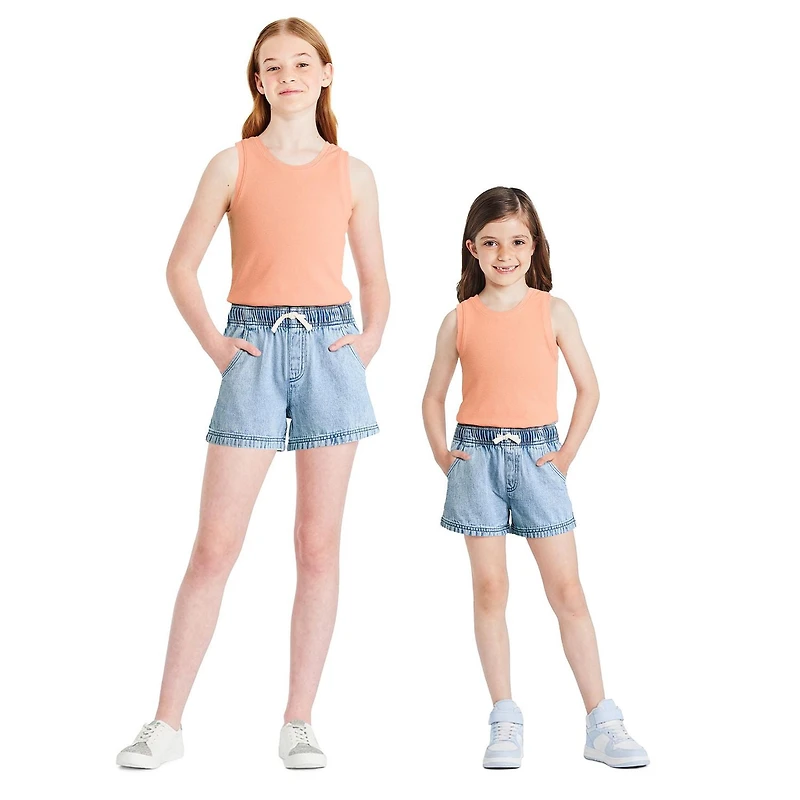 George Girls' Pull-On Denim Short