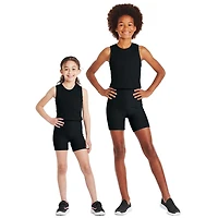 Short de vélo compression Athletic Works pour filles