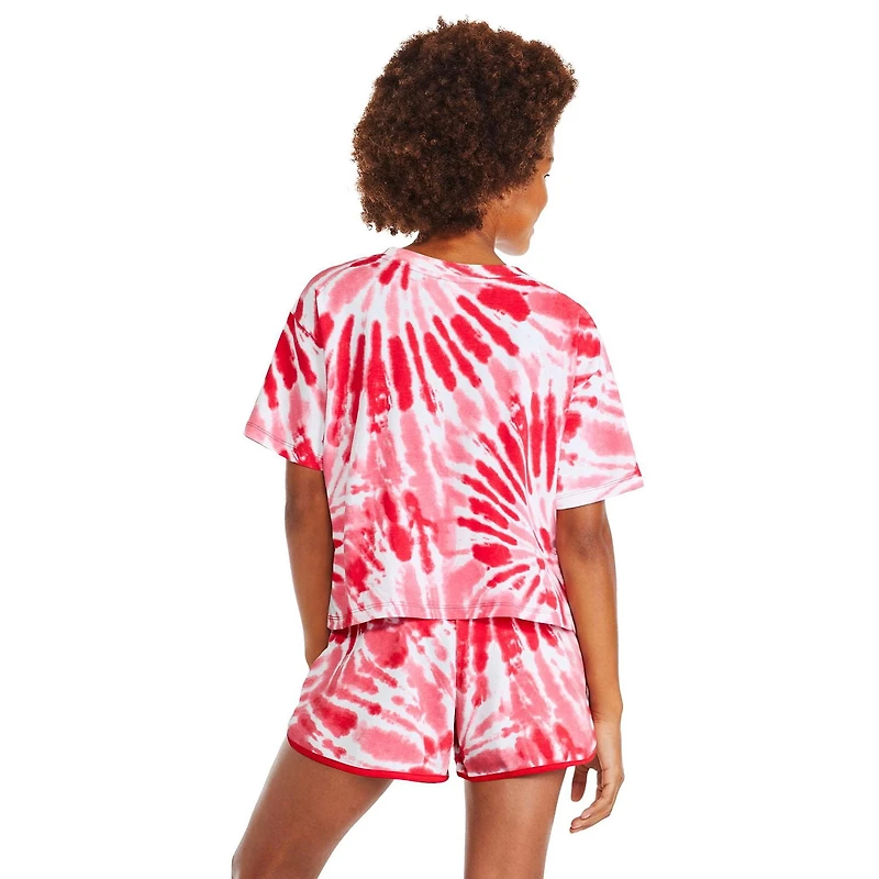 T-shirt teint par nouage Canada Justice pour filles
