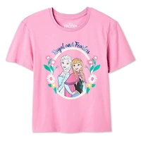 Disney Girls' Frozen Graphic T-Shirt