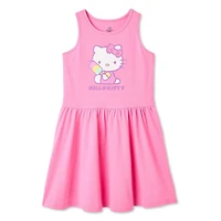 Robe débardeur Hello Kitty pour filles