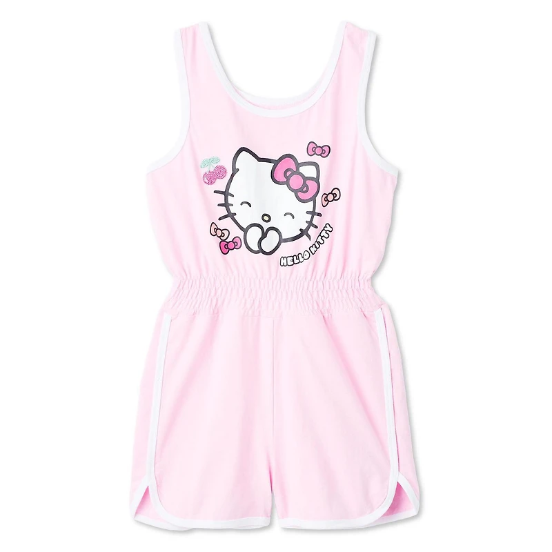 Combinaison débardeur Hello Kitty pour filles