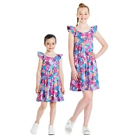 Robe à bretelles volantées George pour filles
