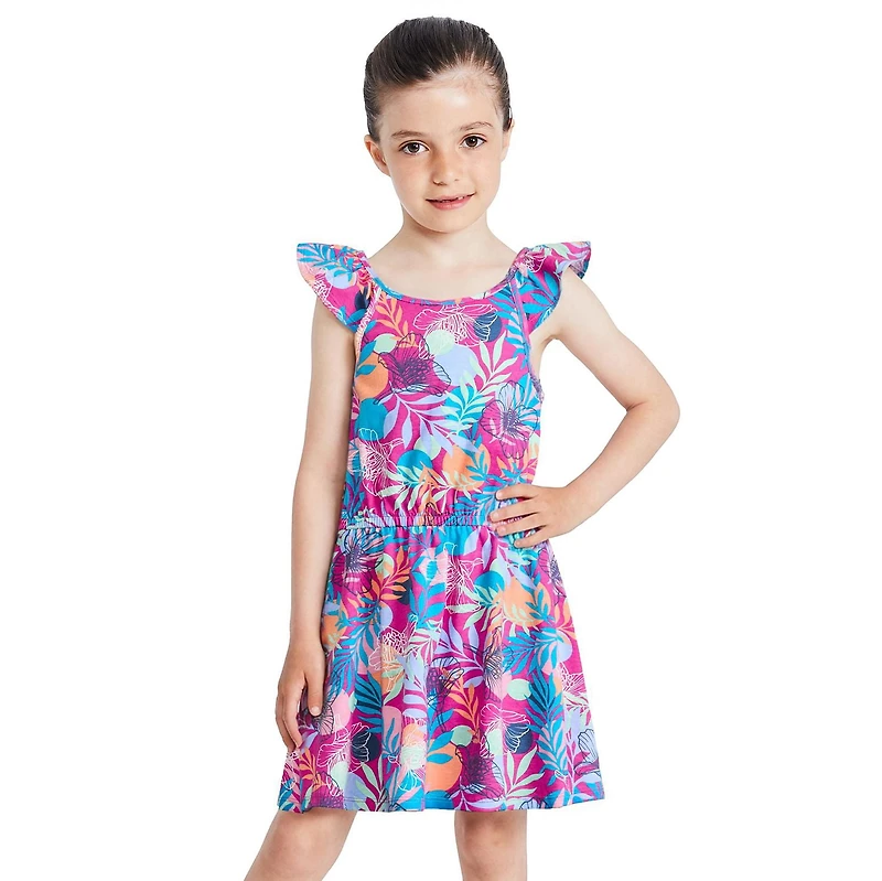 Robe à bretelles volantées George pour filles