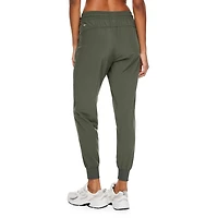 Pantalon tissé avec revers côtelés Athletic Works pour femmes