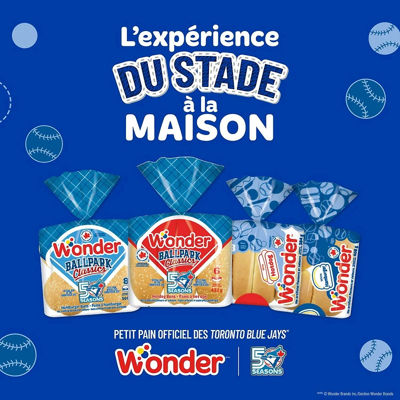 Wonder® White Topslice Hotdog Buns