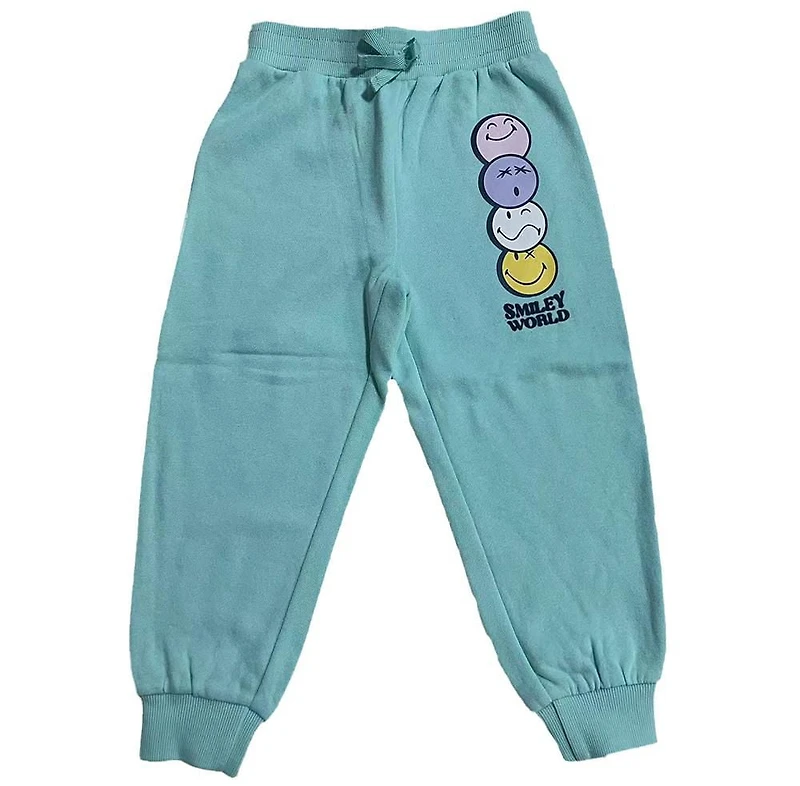 Pantalon de jogging SmileyWorld® pour toute-petite fille.