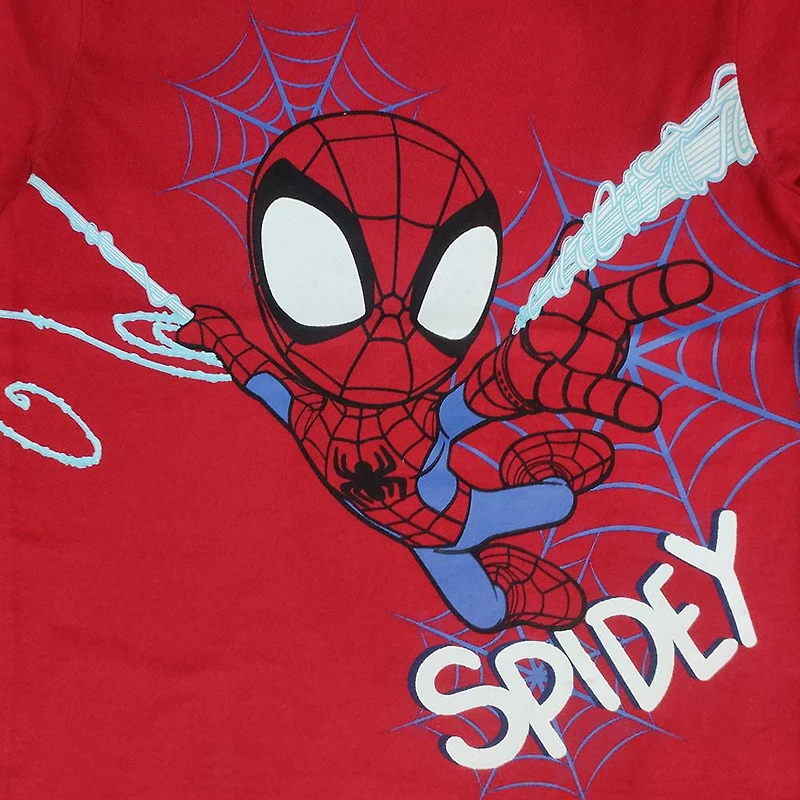 T-shirt Spiderman pour tout-petits garçons.