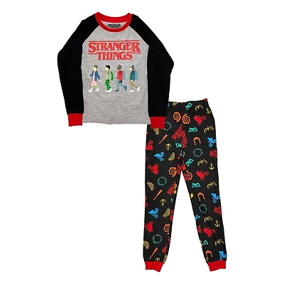 Ensemble de vêtements de nuit 2 pièces pour garçons Stranger Things