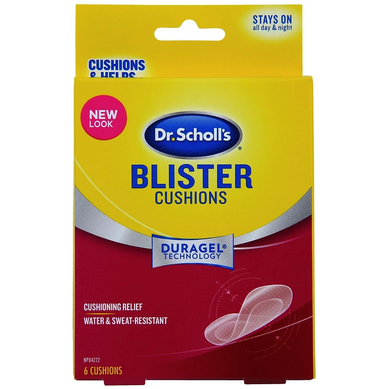 Coussinets pour ampoules Dr. Scholl’s® avec technologie DURAGEL 6 coussinets
