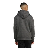Sweat à capuche zippé doublé de Sherpa pour hommes signé Marc Ecko