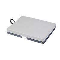 Drive Medical Blue Gel "E" Skin Protection Wheelchair Seat Cushion, 18" x 16" x 3"