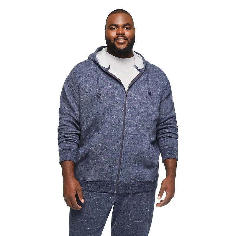 George Big Men's Full-Zip Hoodie