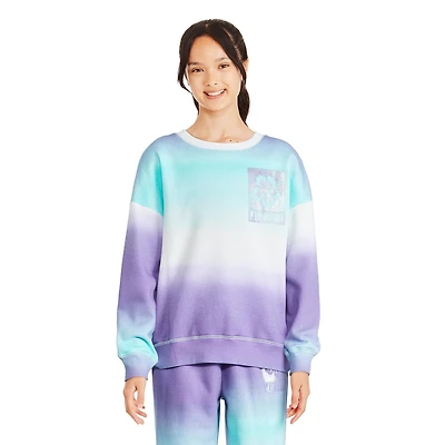 Justice Girls' Fleece Crew Neckline Popover
