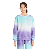 Justice Girls' Fleece Crew Neckline Popover