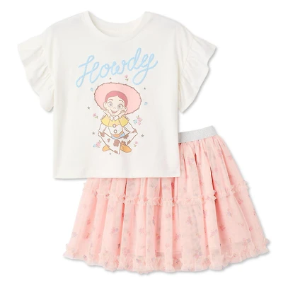 Disney Toddler Girls' Two Piece Toy Story Tutu Skirt Set