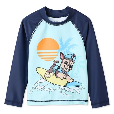 Paw Patrol Toddler Boys' Chase Long-Sleeve Rashguard