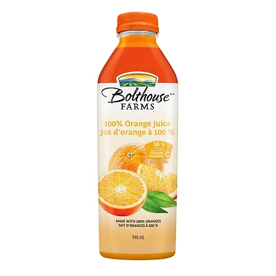 Jus d’orange à 100 % Bolthouse Farms