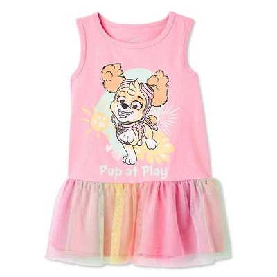 Paw Patrol Toddler Girls' Skye Tutu Dress