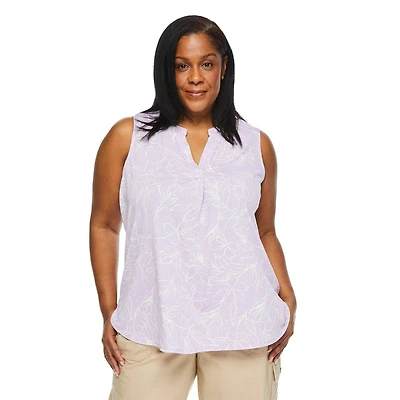 Iyla Women's Plus Crinkle Top