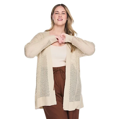 Cardigan en tricot Lane Bryant Plus pour femmes