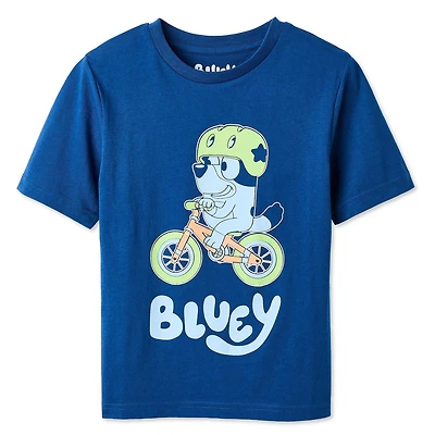 T-shirt avec imprimé graphique Bluey pour garçons