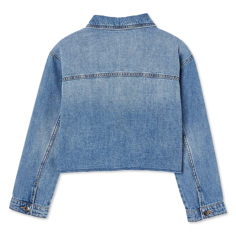 Veste en denim écourtée George pour filles
