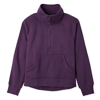 Chandail à demi-fermeture éclair Athletic Works pour femmes