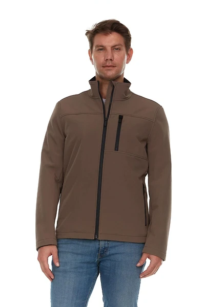 Swiss Tech Men's Softshell Jacket  with Berber Lining