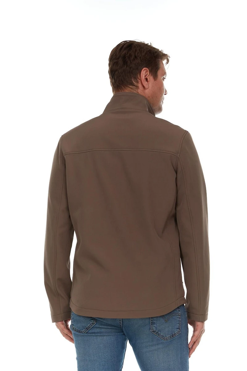 Swiss Tech Men's Softshell Jacket  with Berber Lining