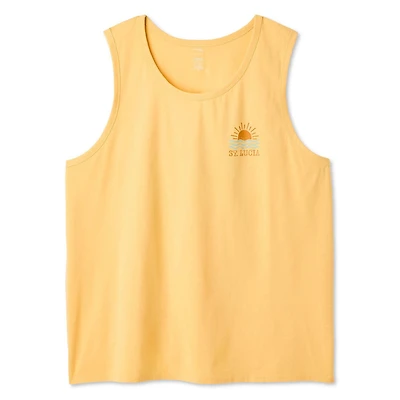 George Big Men's Graphic Tank Top
