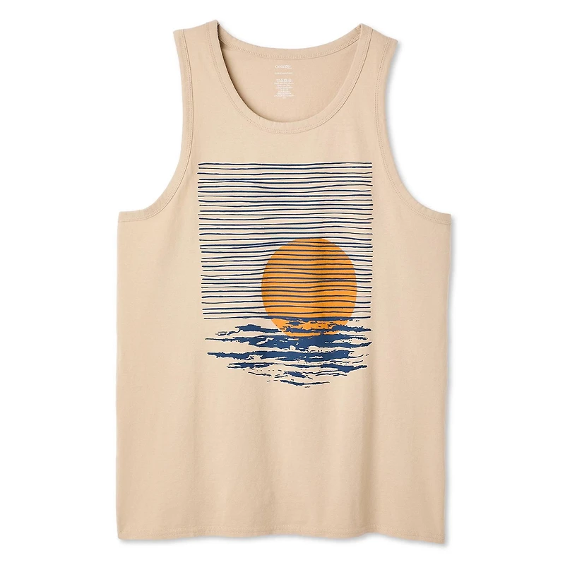 George Men's Graphic Tank Top