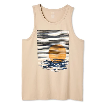 George Men's Graphic Tank Top