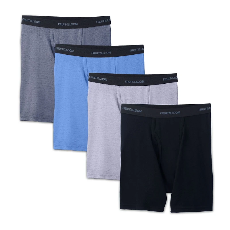 Fruit of the Loom Beyondsoft Men's Boxer Brief, 4-pack