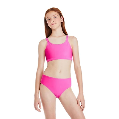 George Girls' Three Piece Rashguard and Bikini Set