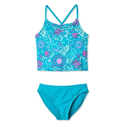 George Girls' Two Piece Tankini Set