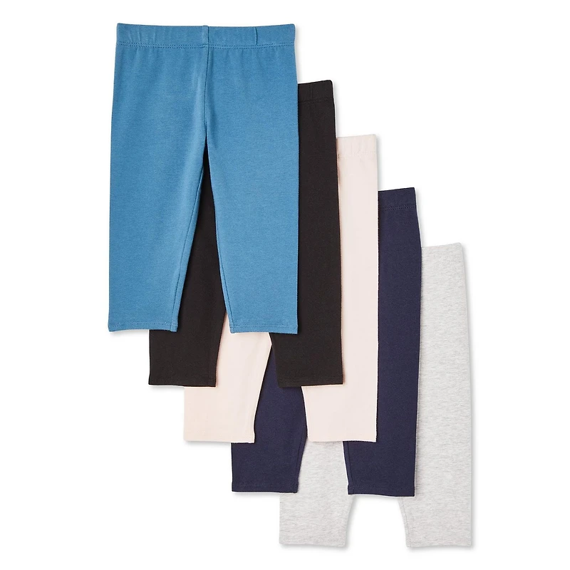 George Baby Girls' Legging 5-Pack