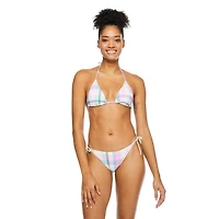 No Boundaries Women's String Bikini Top