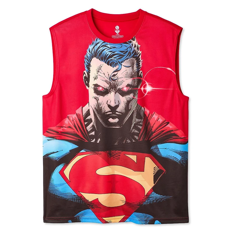 Débardeur de musculation Superman DC pour hommes