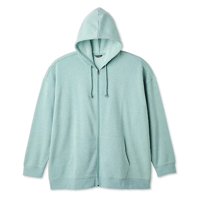 George Big Men's Full Zip Hoodie