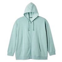 George Big Men's Full Zip Hoodie