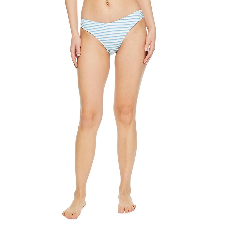 No Boundaries Women's V-Waistband Bikini Bottom