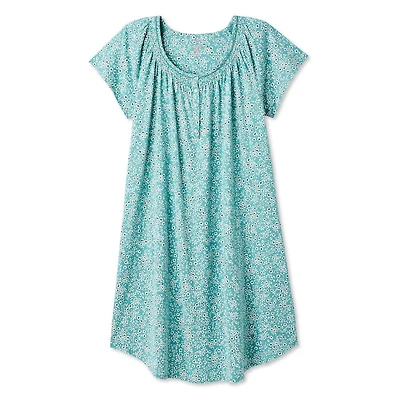 Chemise de nuit imprimée Iyla Plus pour femmes