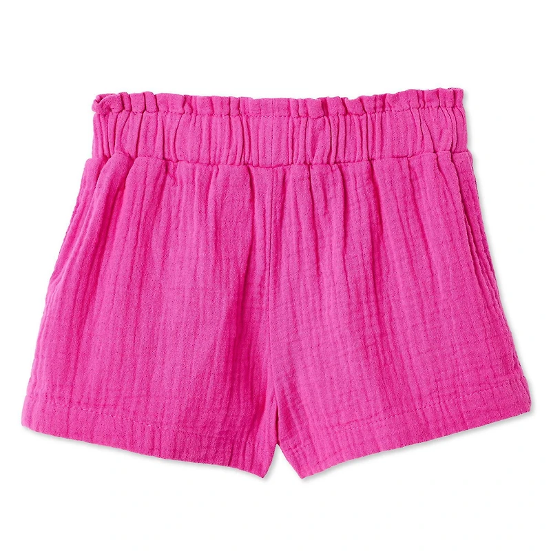 George Baby Girls' Crinkled Gauze Short