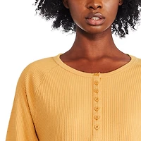 Haut henley gaufré George pour femmes